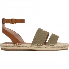 Сандали Pepe jeans Auri Street sandals - Green / Brown (Khaki Green) сандали,дамски,сандали,и,чехли,pepe,jeans,auri,street,sandals,green,brown,(khaki,green)