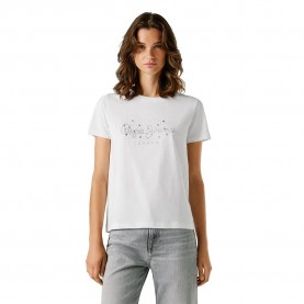 тениска,дамски,тениски,pepe,jeans,brady,short,sleeve,t,shirt,white,(white)