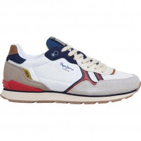 Маратонки Pepe jeans Brit Active trainers - White (Whitewash White) маратонки,мъжки,маратонки,дамски,маратонки,pepe,jeans,brit,active,trainers,white,(whitewash,white)