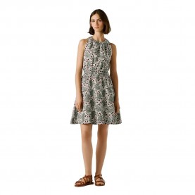 Рокля Pepe jeans Cora sleeveless short dress - Multicolor (Hydro Green) рокля,дамски,поли,и,рокли,pepe,jeans,cora,sleeveless,short,dress,multicolor,(hydro,green)