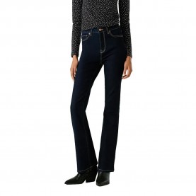 дамски,панталони,pepe,jeans,dion,flare,fit,high,waist,jeans,blue,(denim,clean,dark,indigo)