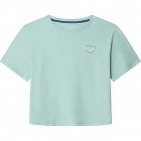 Тениска Pepe jeans Giana short sleeve T-shirt - Green (Aqua Blue) тениска,мъжки,тениски,дамски,тениски,pepe,jeans,giana,short,sleeve,t,shirt,green,(aqua,blue)
