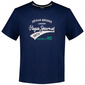 Тениска Pepe jeans Giles short sleeve T-shirt - Blue (Sailor Blue) тениска,мъжки,тениски,дамски,тениски,pepe,jeans,giles,short,sleeve,t,shirt,blue,(sailor,blue)