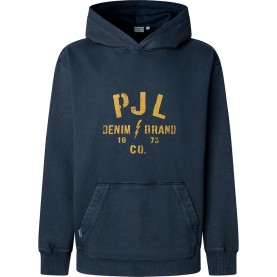 Суичър Pepe jeans Gunner hoodie - Blue (Dulwich Blue) суичър,мъжки,пуловери,pepe,jeans,gunner,hoodie,blue,(dulwich,blue)