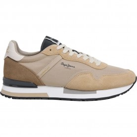 Маратонки Pepe jeans Hailon Basic trainers - Beige (Camel Beige) маратонки,мъжки,маратонки,дамски,маратонки,pepe,jeans,hailon,basic,trainers,beige,(camel,beige)