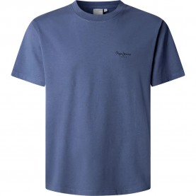 Тениска Pepe jeans Jacko short sleeve T-shirt - Blue (Washed Navy Blue) тениска,мъжки,тениски,дамски,тениски,pepe,jeans,jacko,short,sleeve,t,shirt,blue,(washed,navy,blue)