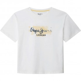Тениска Pepe jeans Joshua short sleeve T-shirt - White (White) тениска,мъжки,тениски,дамски,тениски,pepe,jeans,joshua,short,sleeve,t,shirt,white,(white)