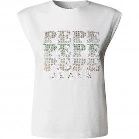 тениска,мъжки,тениски,дамски,тениски,pepe,jeans,lujan,sleeveless,t,shirt,white,(white)