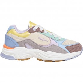 Маратонки Pepe jeans Mave Neon trainers - Beige (Aid Brown) маратонки,мъжки,маратонки,дамски,маратонки,pepe,jeans,mave,neon,trainers,beige,(aid,brown)