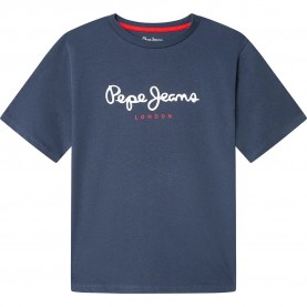 тениска,мъжки,тениски,дамски,тениски,pepe,jeans,new,art,short,sleeve,t,shirt,blue,(navy)