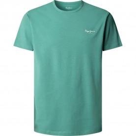 Тениска Pepe jeans Original Basic 3N short sleeve T-shirt - Green (Woods Green) тениска,мъжки,тениски,дамски,тениски,pepe,jeans,original,basic,3n,short,sleeve,t,shirt,green,(woods,green)