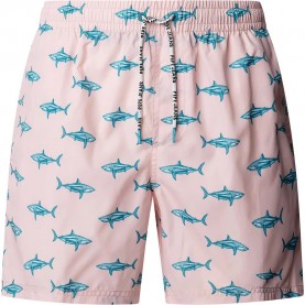Бански гащета Pepe jeans Shark swimming shorts - Pink (Soft Pink) бански,гащета,мъжки,бански,костюми,pepe,jeans,shark,swimming,shorts,pink,(soft,pink)