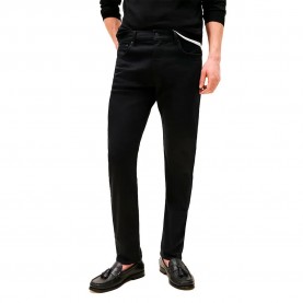 дънки,мъжки,панталони,tommy,hilfiger,core,harlem,tapered,fit,jeans,stay,black