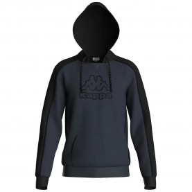 Суичър Kappa Gabe hoodie - Grey (Grey Ink / Black) суичър,мъжки,пуловери,kappa,gabe,hoodie,grey,(grey,ink,black)