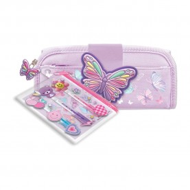 Hot focus Butterfly My Perfect pencil case - Multicolor канцеларски,принадлежности,hot,focus,butterfly,my,perfect,pencil,case,multicolor