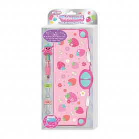 Hot focus Strawberry Multifunction pencil case - Multicolor канцеларски,принадлежности,hot,focus,strawberry,multifunction,pencil,case,multicolor