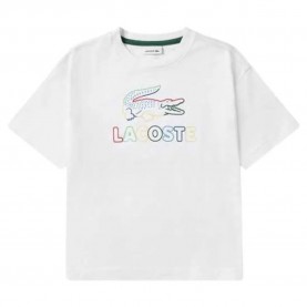 детска,тениска,мъжки,тениски,дамски,тениски,lacoste,kids,knit,short,sleeve,t,shirt,white,(white)