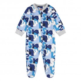 Levi´s ® Jumbled Footed Cove overall - Blue (Gray Heather) детски,облекла,за,момичета,детски,облекла,за,момчета,levi´s,®,jumbled,footed,cove,overall,blue,(gray,heather)