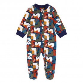 Levi´s ® Jumbled Footed overall - Multicolor (Ocean Cavern) детски,облекла,за,момичета,детски,облекла,за,момчета,levi´s,®,jumbled,footed,overall,multicolor,(ocean,cavern)