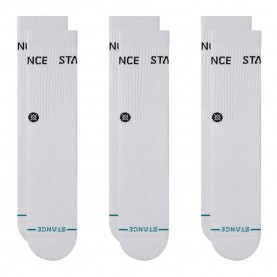 чорапи,мъжки,чорапи,дамски,чорапи,stance,origin,crew,socks,3,pairs,white,(white)