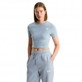 тениска,мъжки,тениски,дамски,тениски,the,north,face,esential,cropped,short,sleeve,t,shirt,blue,(frost,grey)