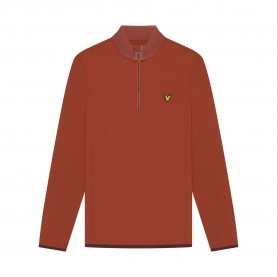 блуза,мъжки,пуловери,lyle,&,scott,tech,half,zip,sweatshirt,orange,(terracotta,orange)