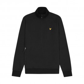 блуза,мъжки,пуловери,lyle,&,scott,windshield,half,zip,sweatshirt,black,(true,black)