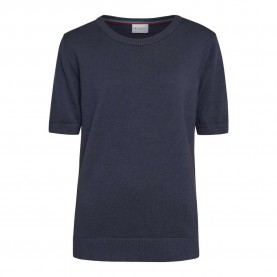 Блуза Redgreen Aimee Solid short sleeve sweater - Blue (Dark Navy) блуза,мъжки,пуловери,дамски,пуловери,redgreen,aimee,solid,short,sleeve,sweater,blue,(dark,navy)