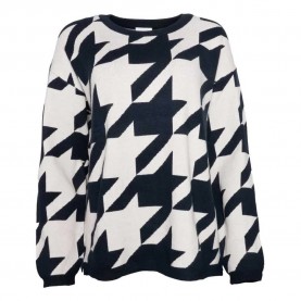 блуза,дамски,пуловери,дамски,плетени,дрехи,redgreen,kalinka,sweater,blue,(dark,navy,pattern)