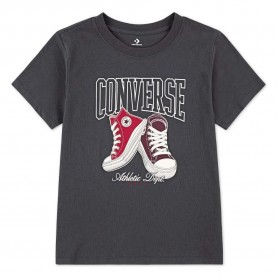 детска,тениска,мъжки,тениски,дамски,тениски,converse,kids,sneaker,gfx,short,sleeve,t,shirt,grey,(dark,matter)