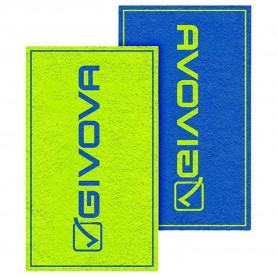 хавлиена,кърпа,хавлии,givova,double,face,80x165,cm,towel,fluo,green,blue
