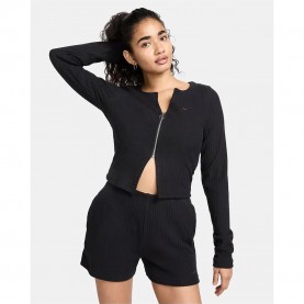 жилетка,дамски,пуловери,дамски,плетени,дрехи,nike,fn3682,cardigan,black