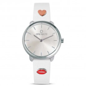 часовник,часовници,ops,objects,fancy,studs,ss,watch,silver,(white)