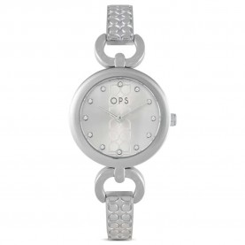 Часовник Ops objects Monogram Time Ss watch - Silver (Silver) часовник,часовници,ops,objects,monogram,time,ss,watch,silver,(silver)