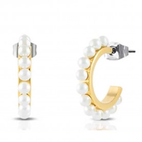 бижутерия,ops,objects,pearly,way,ip,earrings,golden,(white)