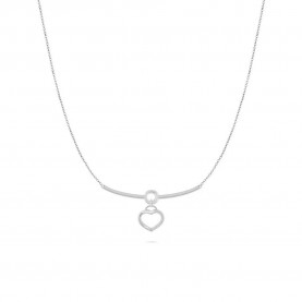 бижутерия,ops,objects,twisted,ss,necklace,silver,(silver)