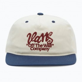 Шапка Vans Low Unstructured cap - White (White) шапка,всички,шапки,vans,low,unstructured,cap,white,(white)