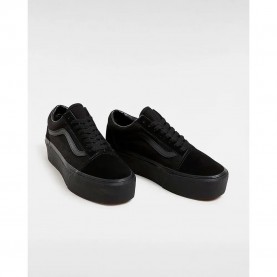маратонки,дамски,маратонки,vans,old,skool,stackform,trainers,black