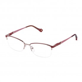очила,yalea,vya164,reading,glasses,brown,(shiny,red,gold,w,bordeaux)