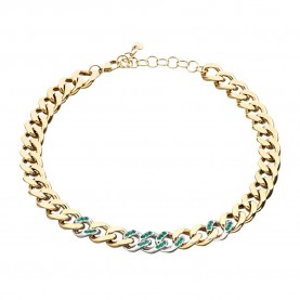 бижутерия,chiara,ferragni,j19auw47,necklace,green