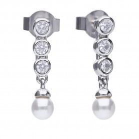 бижутерия,diamonfire,6218571111,earrings,grey