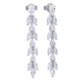 бижутерия,diamonfire,6220211082,earrings,silver,(grey)