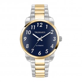 часовник,часовници,trussardi,r2423154001,watch,golden,blue