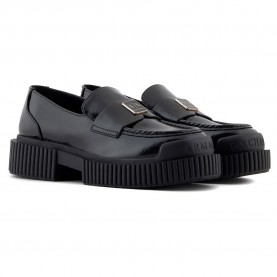 дамски,обувки,armani,exchange,xw001672,af17478,loafers,black