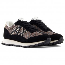 маратонки,дамски,маратонки,armani,exchange,xw002155,af19529,trainers,black