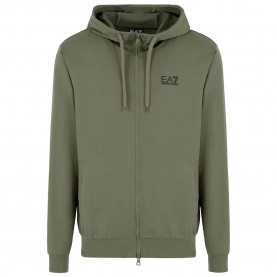 Блуза EA7 EMPORIO ARMANI 8NPM33_PJVRZ full zip sweatshirt - Green (Beetle) блуза,мъжки,пуловери,ea7,emporio,armani,8npm33,pjvrz,full,zip,sweatshirt,green,(beetle)