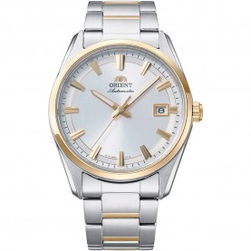 Часовник Orient watches Contemporary Stretto Date watch - Silver (Silver Grey Yellow Gold / Silver Grey) часовник,часовници,orient,watches,contemporary,stretto,date,watch,silver,(silver,grey,yellow,gold,silver,grey)