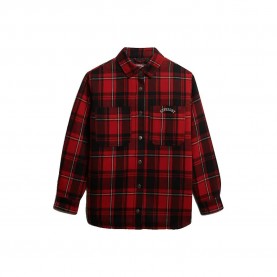 карирана,риза,дамски,блузи,дамски,ризи,superdry,check,lined,long,sleeve,shirt,red,check