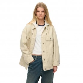 Яке Superdry Relaxed Trucker jacket - Beige (Oat Bran) яке,дамски,якета,и,палта,superdry,relaxed,trucker,jacket,beige,(oat,bran)
