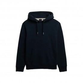 Суичър Superdry Vintage Logo Embroidered hoodie - Blue (Rich Navy Marl) суичър,мъжки,пуловери,superdry,vintage,logo,embroidered,hoodie,blue,(rich,navy,marl)
